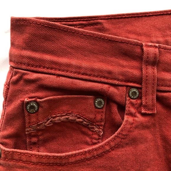 Levi’s 505 Straight leg Rusty Red jeans - Picture 5 of 8